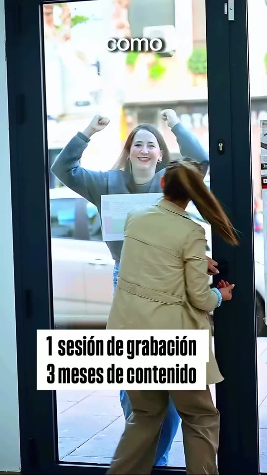 Grabación de un reel en una tienda de muebles