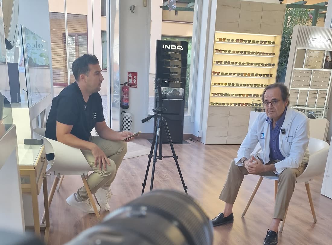 Entrevista grabada por Maker Studio en un comercio